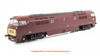 4D-003-021S Dapol Class 52 Diesel - D1009 Western Invader - BR Maroon small yellow panels